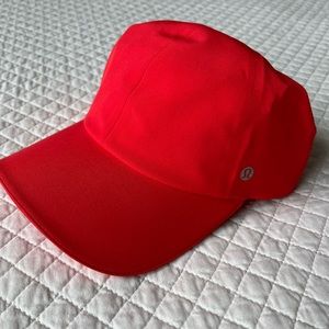 Lululemon - Fast and Free Run Hat - Red- (LORE) - NWT